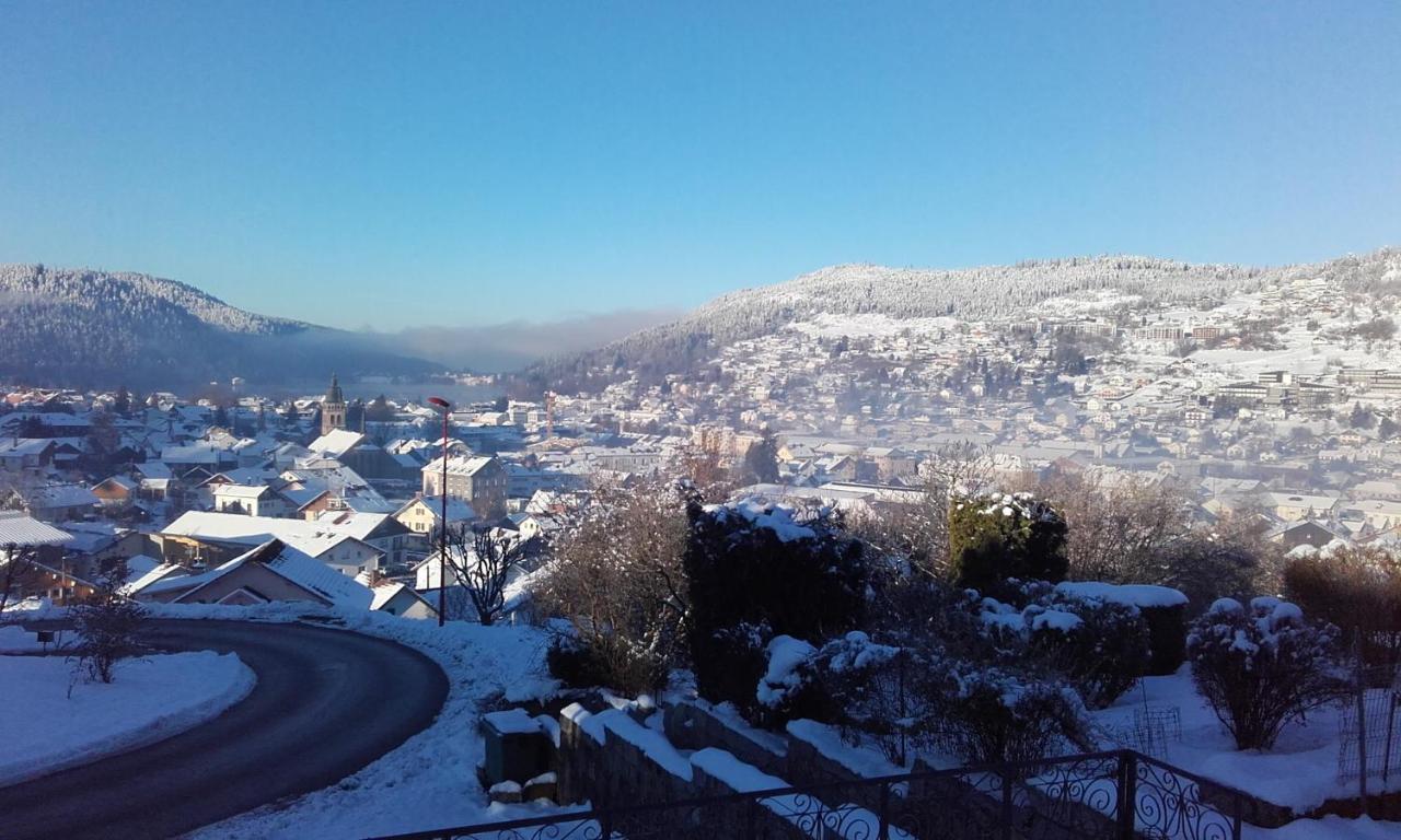 Studio Cosy Avec Vue Sur Lac Et Montagne A Gerardmer 30 M² 외부 사진